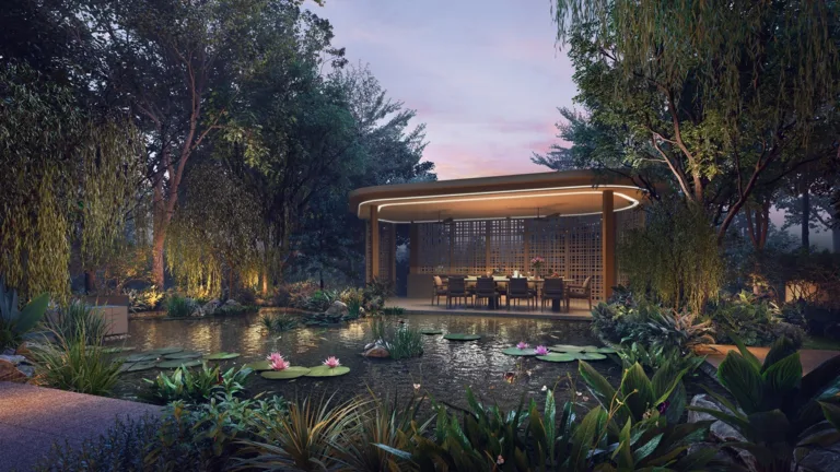 The Robertson Opus eco pavilion